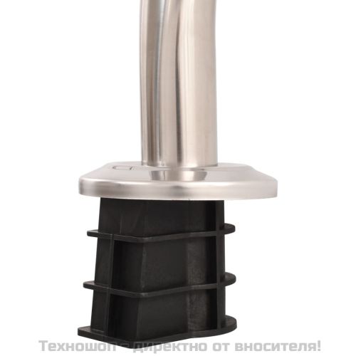 Стълба за басейн с 3 стъпала, неръждаема стомана 304, 120 см