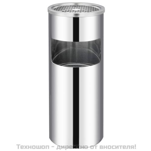 Хотелски кош-пепелник, 30 л, неръждаема стомана