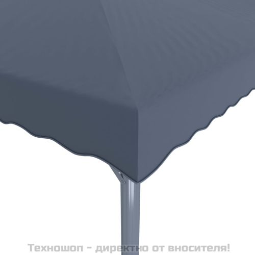 Шатра, 300х300 см, антрацит, алуминий