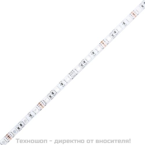 Бюро с LED осветление, сонома дъб, 97x45x90 см, инженерно дърво
