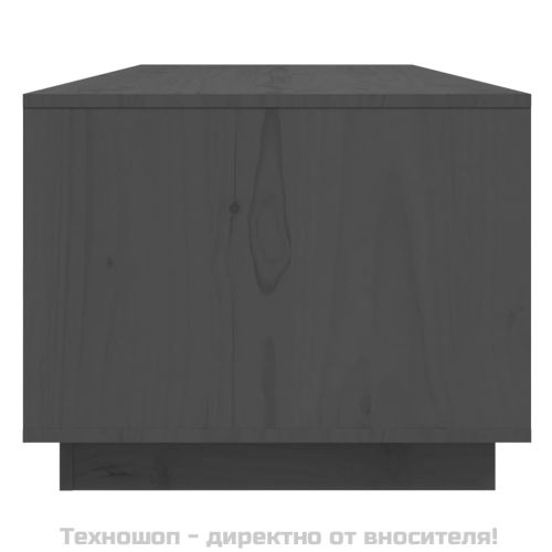 Кафе маса, сива, 110x50x40 см, бор масив