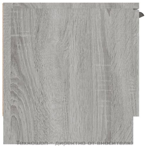 ТВ шкаф, сив сонома, 102x35x36,5 см, инженерно дърво