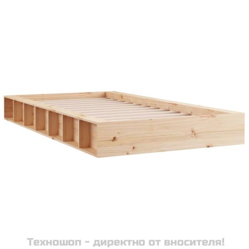 рамка за легло 75x190 см Small Single дърво масив