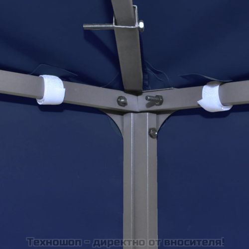 Двоен покрив за шатра, 310 г/м², 4x3 м, син