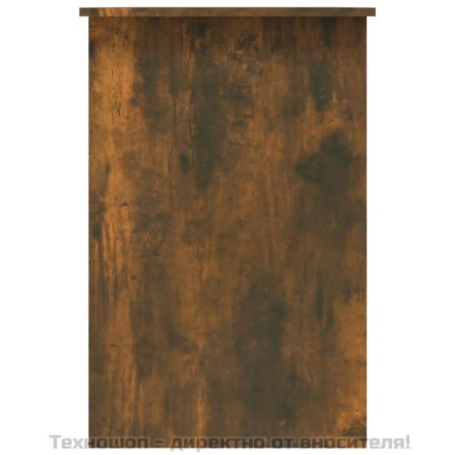 Бюро, опушен дъб, 100x50x76 см, инженерно дърво