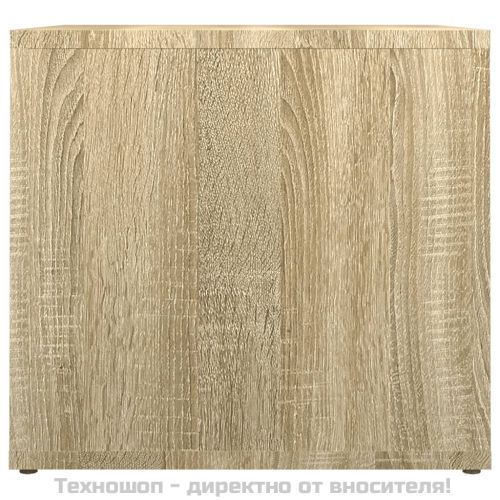 Нощна масичка, дъб сонома, 41x40x36 см, инженерно дърво