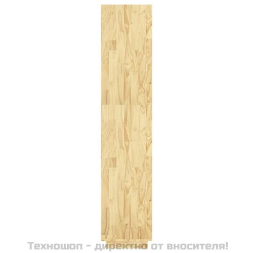 Библиотека/разделител за стая, 60x35x167 см, бор масив