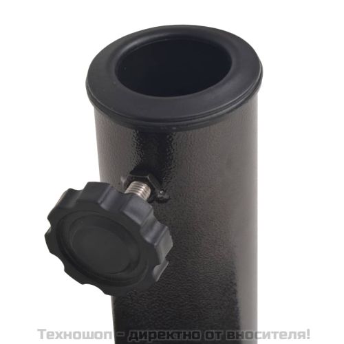 Основа за чадър, смола, полукръгла, бронз, 9 кг