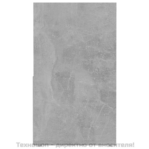 ТВ шкаф, бетонно сив, 149x30x52 см, инженерно дърво
