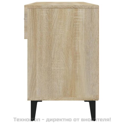 Шкаф за обувки, сонома дъб, 102x35x55 см, инженерно дърво