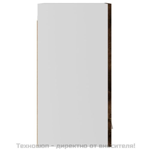 Висящ шкаф "Lyon" опушен дъб 29,5x31x60 см, инженерно дърво