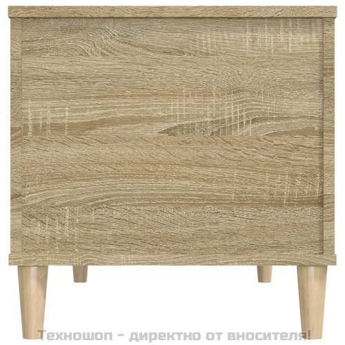 Кафе маса, дъб сонома, 90x44,5x45 см, инженерно дърво