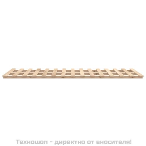 Рамка за легло, 100x200 см, бор масив