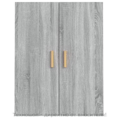 Окачен стенен шкаф, сив сонома, 69,5x34x90 см