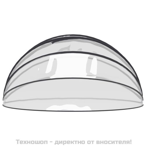 Купол за басейн 559x275 см