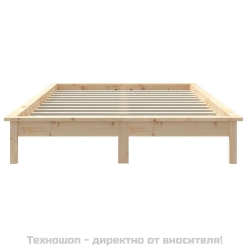 Рамка за легло, 120x200 см, бор масив