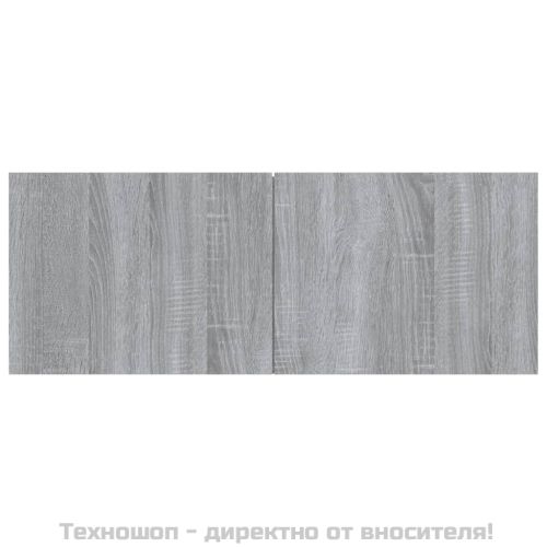 ТВ шкаф, сив сонома, 80x30x30 см, инженерно дърво