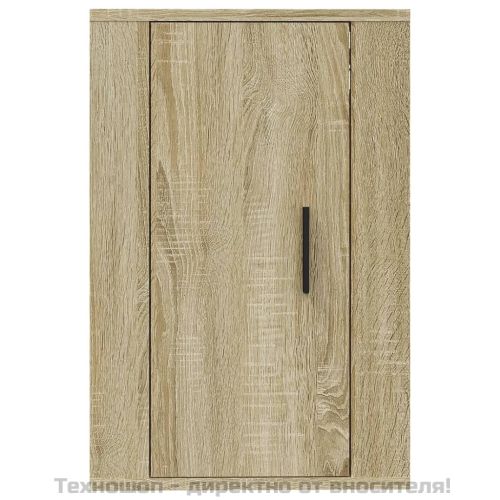 ТВ шкаф за стенен монтаж, сонома дъб, 40x34,5x60 см