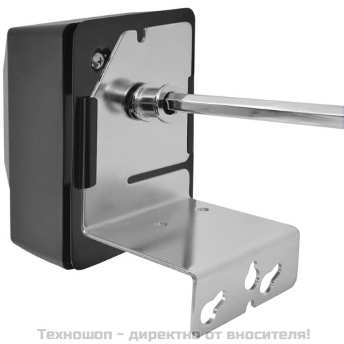 Барбекю шиш за ротисерия с мотор, стомана. 1000 мм