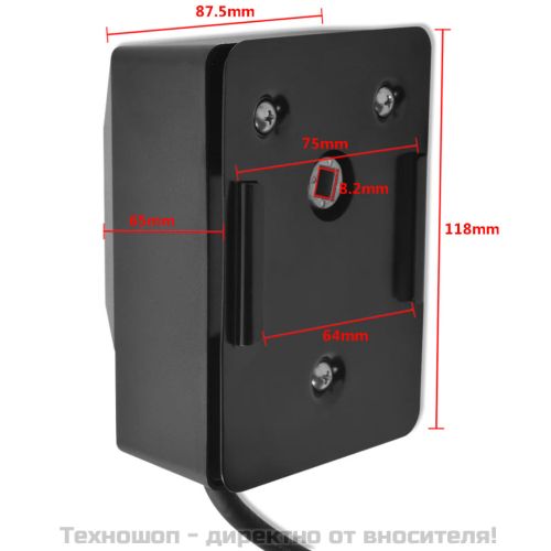 Барбекю шиш за ротисерия с мотор, стомана. 1000 мм