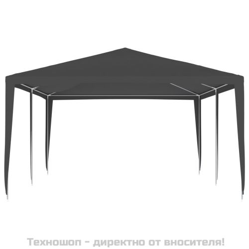 Професионална парти шатра, 4х6 м, антрацит, 90 г/м²
