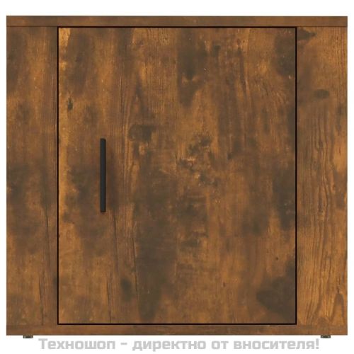 Нощни шкафчета, 2 бр, опушен дъб, 50x39x47 см