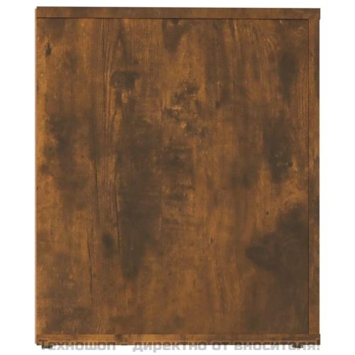 Нощни шкафчета, 2 бр, опушен дъб, 50x39x47 см