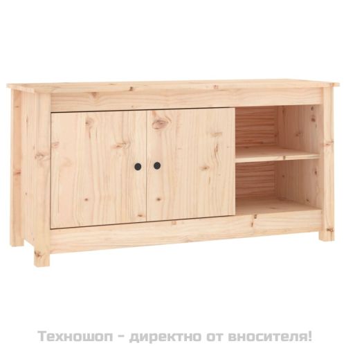 ТВ шкаф, 103x36,5x52 см, бор масив