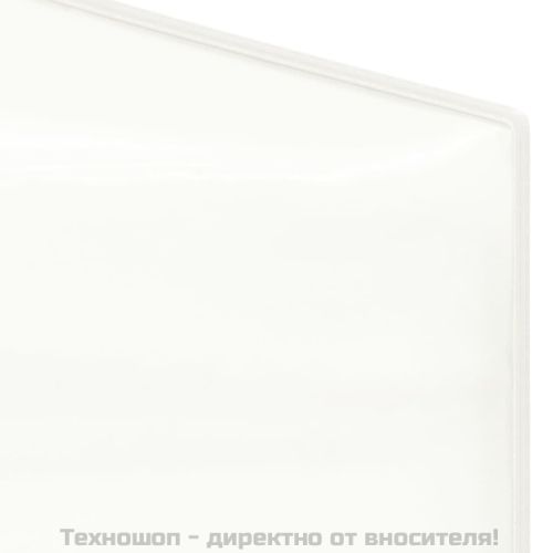 Сгъваема парти палатка със странични стени, бяла, 3x3 м
