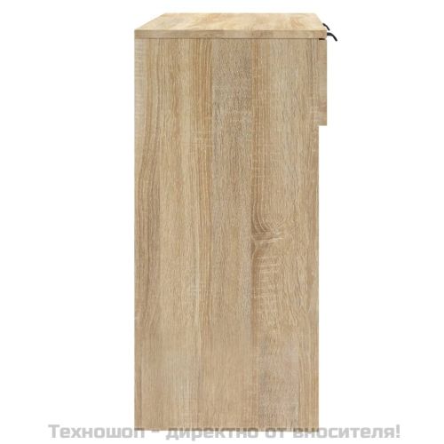 Конзолна маса, дъб сонома, 90x36x75 см, инженерно дърво