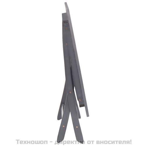 Сгъваема градинска маса, 160x85x75 см, акация масив