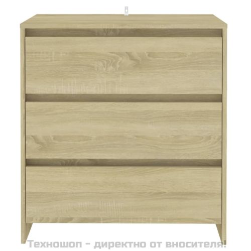 Сайдборд, дъб сонома, 70x41x75 см, инженерно дърво