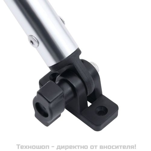 Тента за лодка, 2 дъги, нейви синя, 180x150x110 см