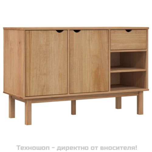 Сайдборд OTTA, 114x43x73,5 см, борово дърво масив