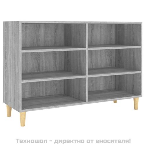 Сайдборд, сив сонома, 103,5x35x70 см, инженерно дърво