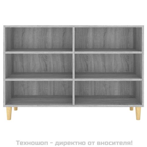 Сайдборд, сив сонома, 103,5x35x70 см, инженерно дърво