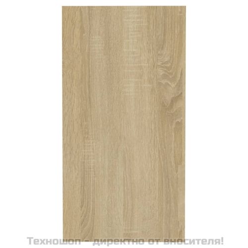 Странична маса, дъб сонома, 50x26x50 см, инженерно дърво