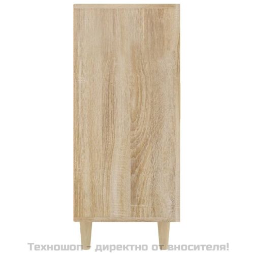 Сайдборд, дъб сонома, 90x34x80 см, инженерно дърво