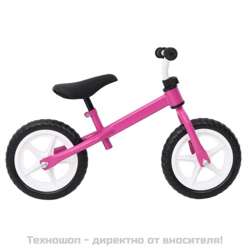 Детски велосипед за балансиране, гуми 9,5 цола, розов