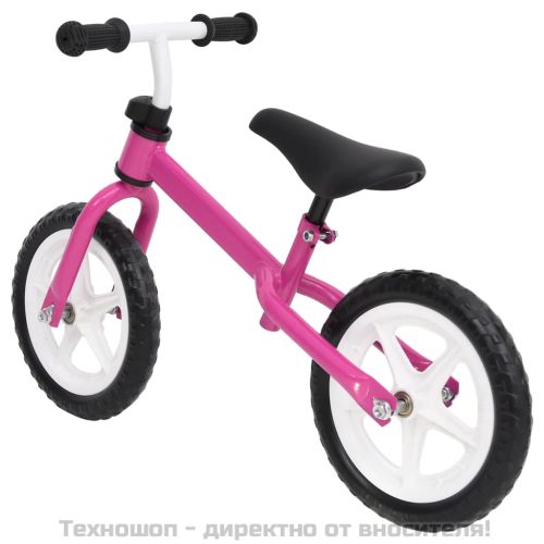 Детски велосипед за балансиране, гуми 9,5 цола, розов