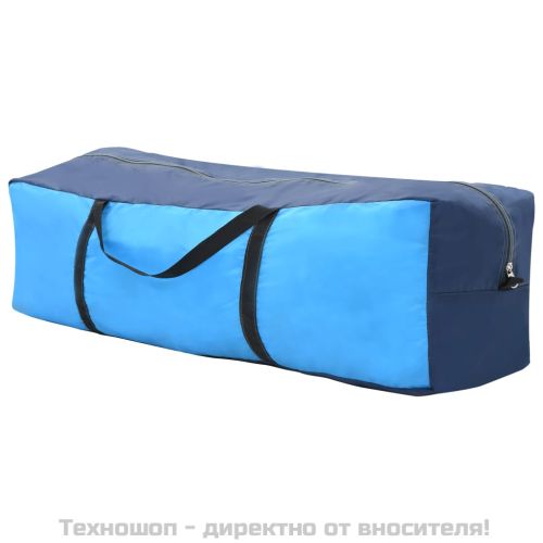 Палатка за басейн, текстил, 660x580x250 см, синя
