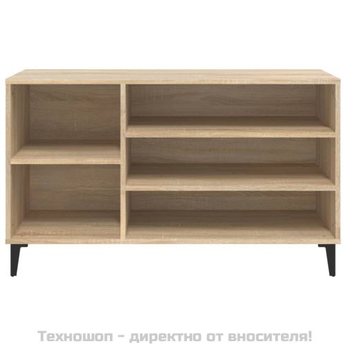 Шкаф за обувки, дъб сонома, 102x36x60 см, инженерно дърво