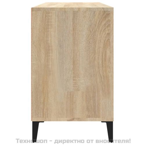 Шкаф за обувки, дъб сонома, 102x36x60 см, инженерно дърво