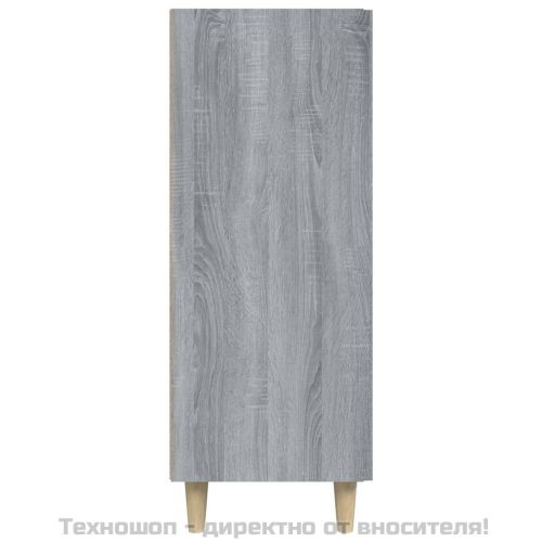 Сайдборд, сив сонома, 69,5x34x90 см, инженерно дърво