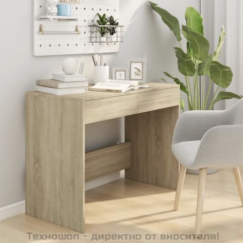 Бюро, дъб сонома, 101x50x76,5 см, инженерно дърво