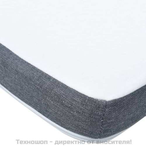 Топ матрак за боксспринг легло 200x160x5 см, със средна мекота