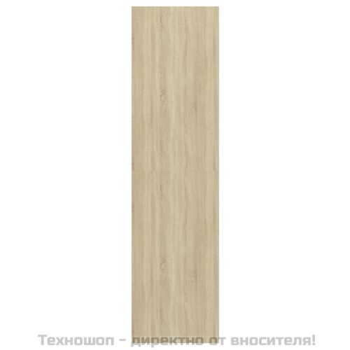 ТВ шкаф за стенен монтаж, дъб сонома, 37x37x142,5 см