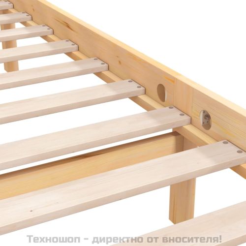 Рамка за легло, бор масив, 160х200 см