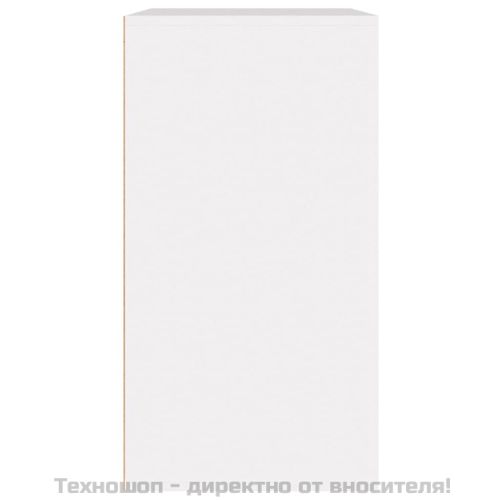 Козметичен шкаф, бял, 80x40x75 см, инженерно дърво