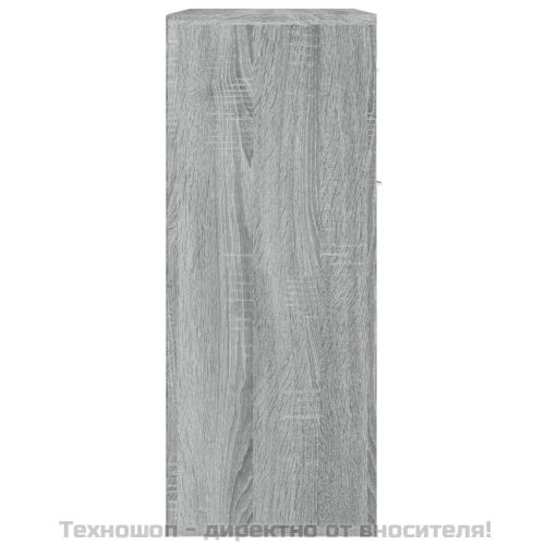 Сайдборд, сив сонома, 60x30x75 см, инженерно дърво